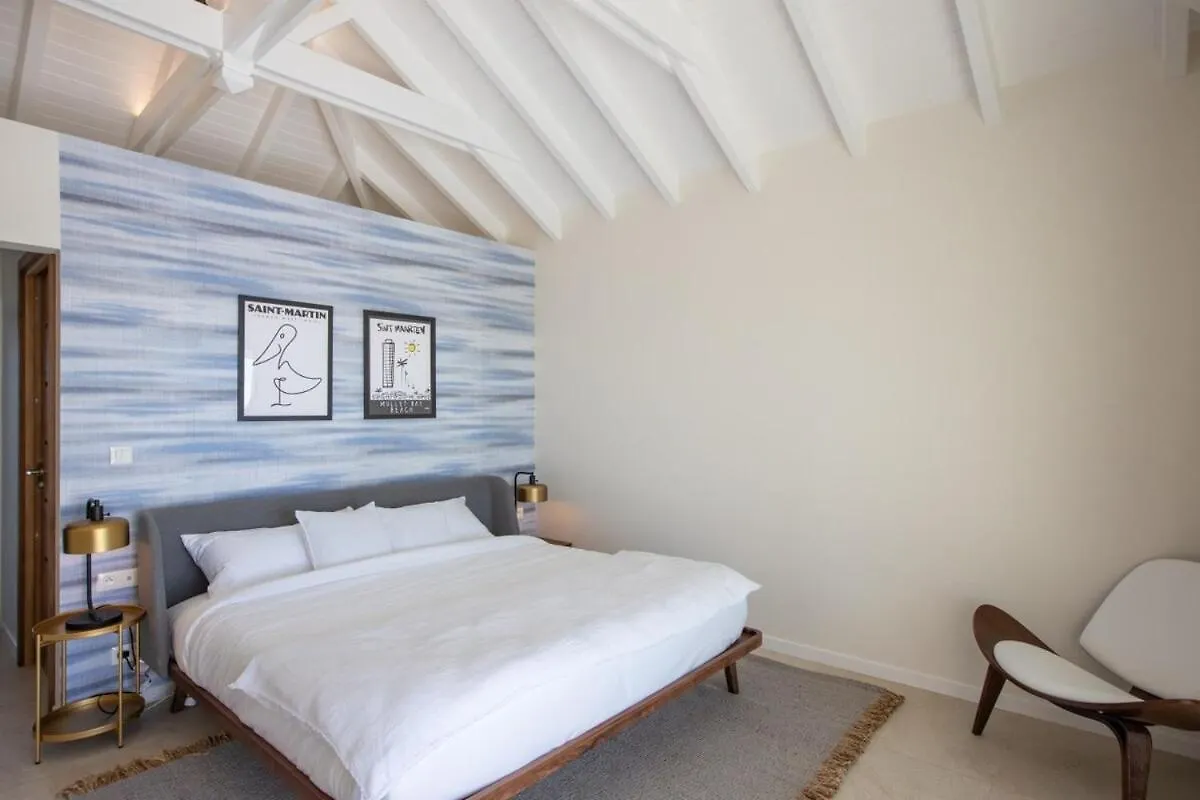 Villa Solis, 7 Bedroom Ocean View Midcentury Villa Marigot  São Martinho