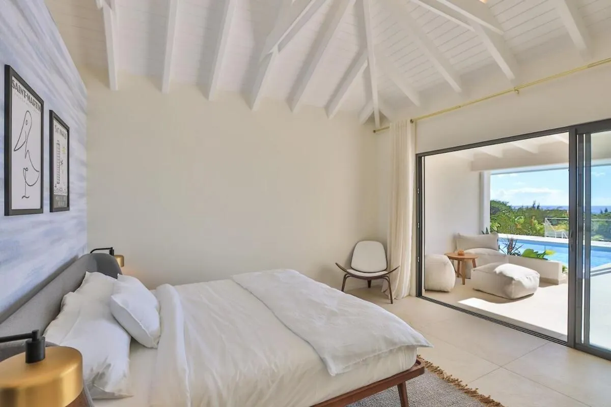Villa Solis, 7 Bedroom Ocean View Midcentury Villa Marigot  Semesterbostad Marigot (Saint Martin)